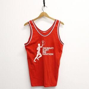 Vintage Cincinnati Heart Mini-Marathon Tank Top Large